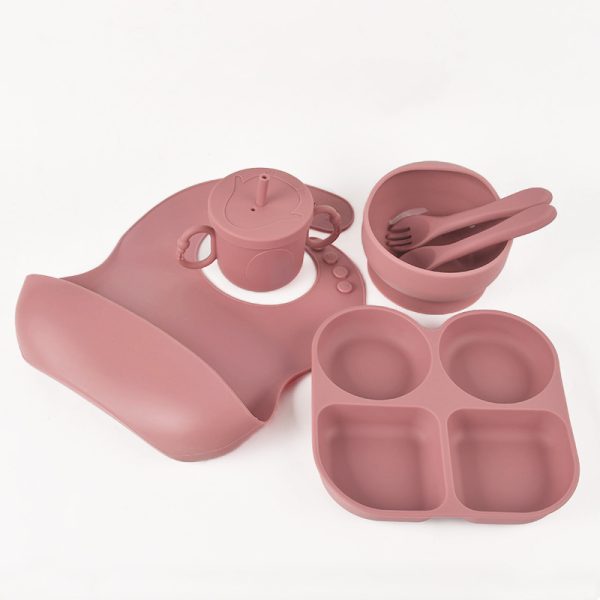 Suction 6 months+ baby feeding tableware sets