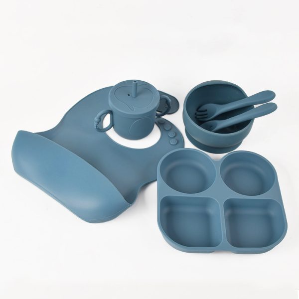 Suction 6 months+ baby feeding tableware sets