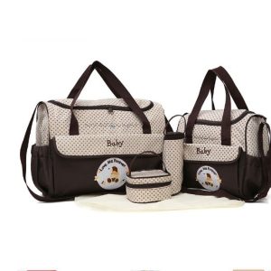 Multifunctional large capacity waterproof single shoulder mother and baby bag