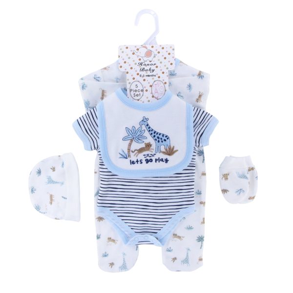 Newborn baby clothing sets 5-piece