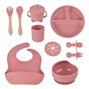 Suction 6 months+ baby bowl plate toddlers tableware feeding sets